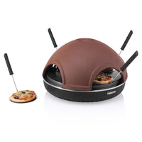 Thumbnail for Tristar Pizzaofen für 4 Personen PZ-9154 Terrakottarot 900W