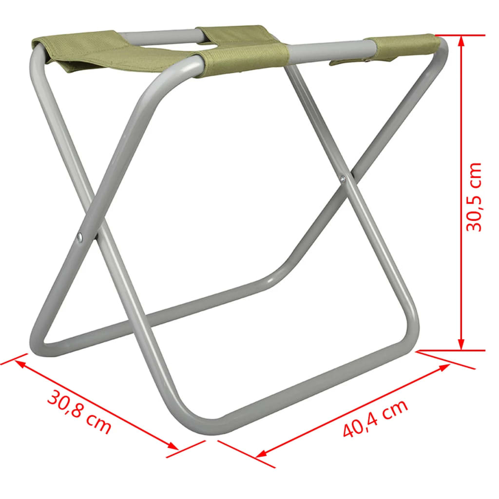 Esschert Design Gartengeräte-Tasche und Hocker Grau GT85