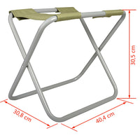 Thumbnail for Esschert Design Gartengeräte-Tasche und Hocker Grau GT85