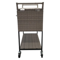 Thumbnail for AXI Kühlwagen Country Rattan-Optik 76 L Braun