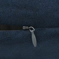 Thumbnail for Kissenbezüge 4 Stk. 80x80 cm Polyester Wildleder-Optik Navy