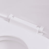 Thumbnail for Wandmontierte Toilette Keramik Weiß