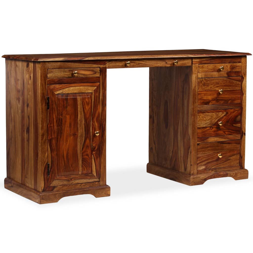 Schreibpult Massivholz 140 x 50 x 76 cm