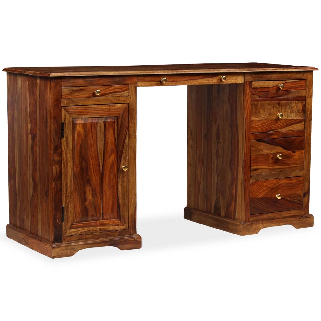 Schreibpult Massivholz 140 x 50 x 76 cm