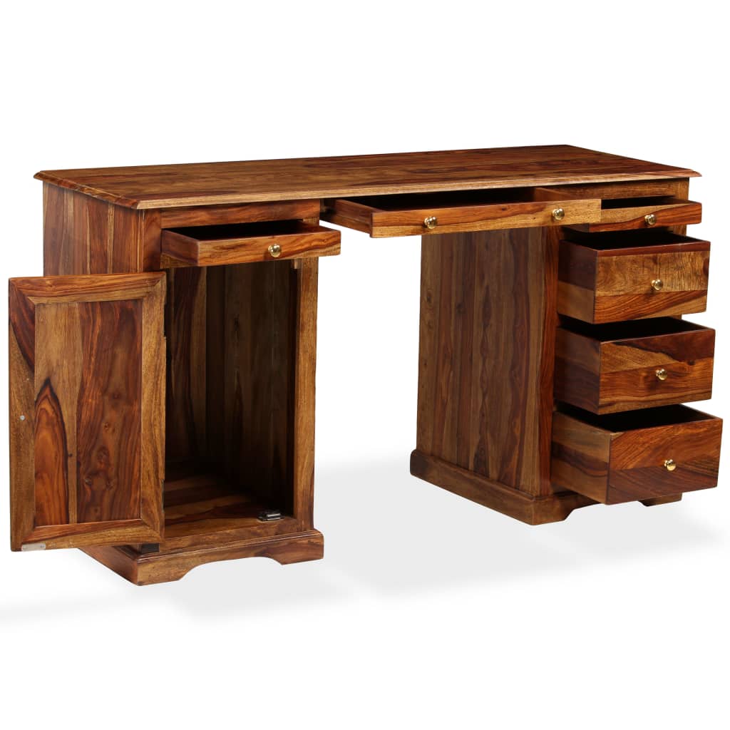 Schreibpult Massivholz 140 x 50 x 76 cm
