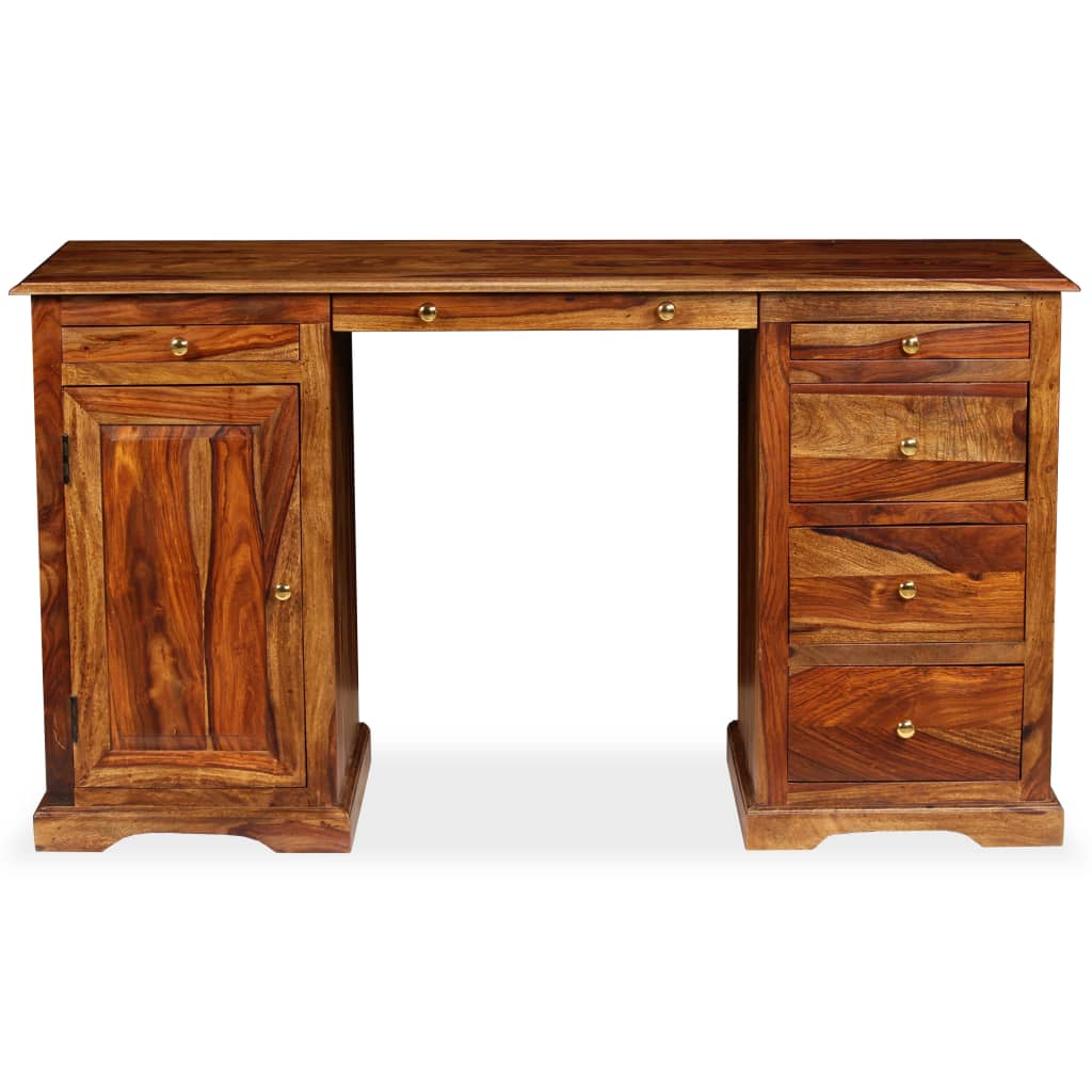 Schreibpult Massivholz 140 x 50 x 76 cm