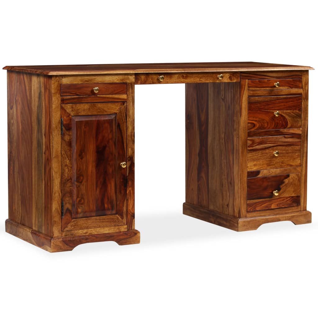 Schreibpult Massivholz 140 x 50 x 76 cm