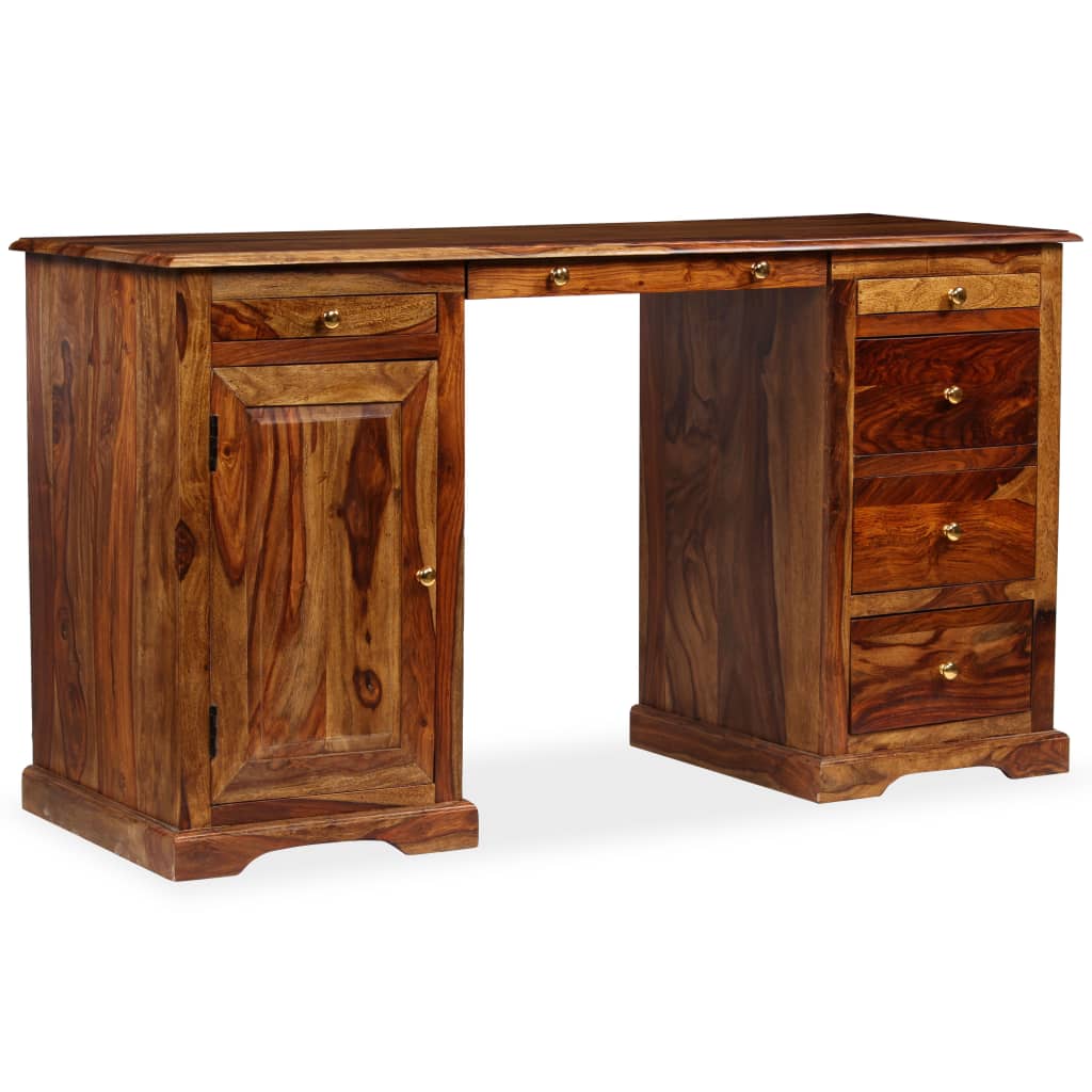 Schreibpult Massivholz 140 x 50 x 76 cm