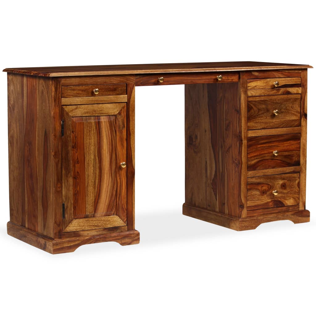 Schreibpult Massivholz 140 x 50 x 76 cm