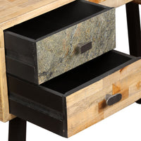 Thumbnail for Schreibtisch Wiederverwertetes Teak Massivholz 110 × 50 × 76 cm