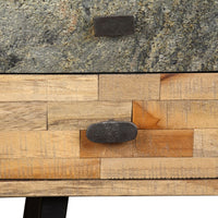 Thumbnail for Schreibtisch Wiederverwertetes Teak Massivholz 110 × 50 × 76 cm