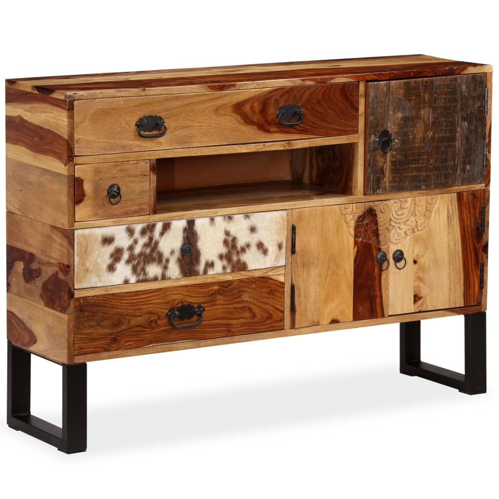 Sideboard Massivholz 115 x 30 x 80 cm
