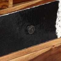 Thumbnail for Sideboard Massivholz 115 x 30 x 80 cm