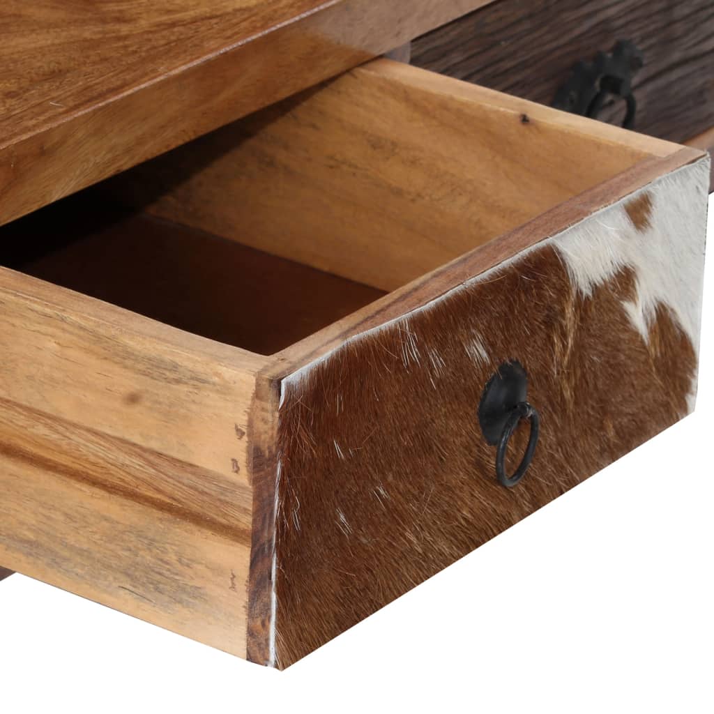 Couchtisch Massivholz 90 x 50 x 35 cm