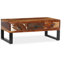 Thumbnail for Couchtisch Massivholz 90 x 50 x 35 cm