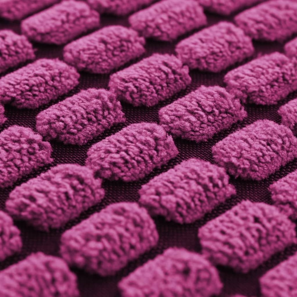 Kissen-Set 2 Stk. Velours 40 x 60 cm Rosa