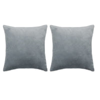 Thumbnail for Kissen 2 Stk. Stoff 45x45 cm Grau