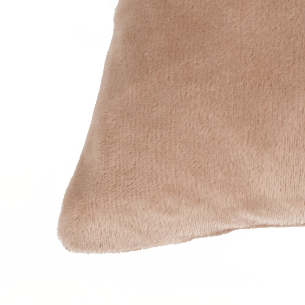 Kissen 2 Stk. Stoff 45x45 cm Beige