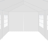 Thumbnail for Gartenzelt 3x12 m Weiß