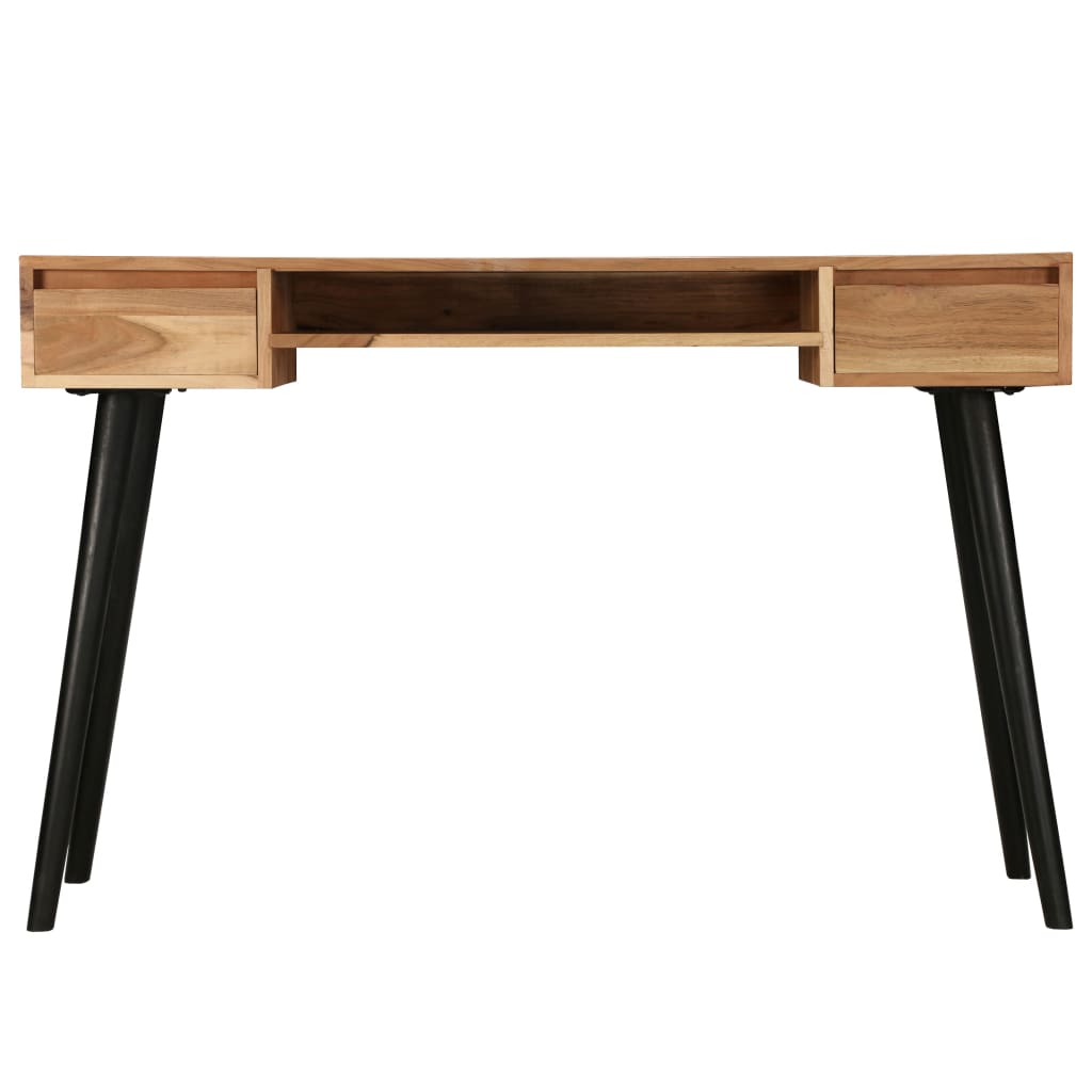 Schreibtisch Akazienholz Massiv 118 x 45 x 76 cm
