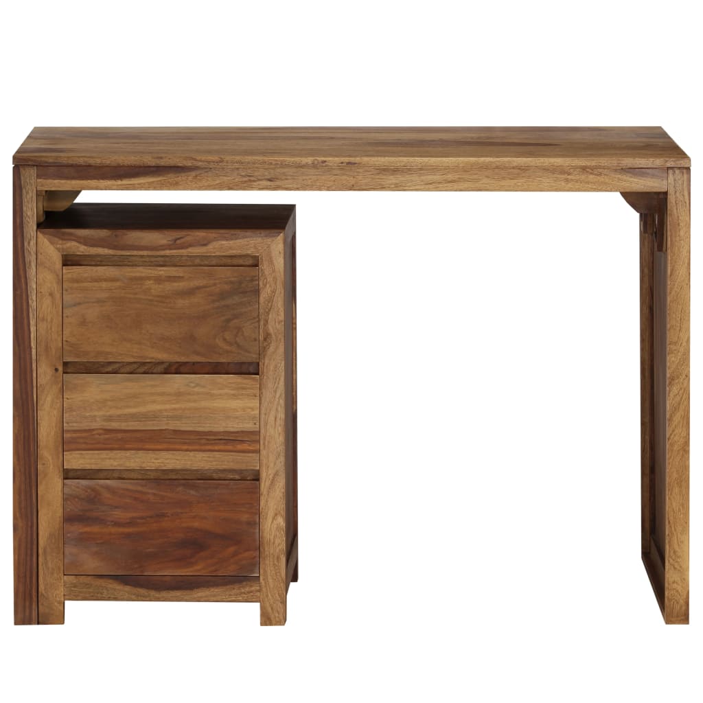 Schreibtisch Massivholz 110×50×76 cm