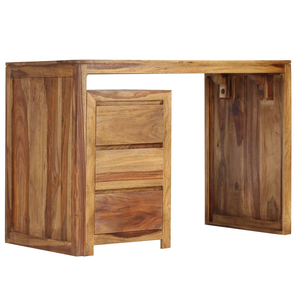 Schreibtisch Massivholz 110×50×76 cm
