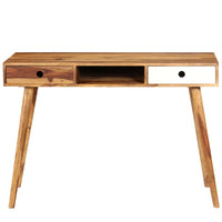 Thumbnail for Schreibtisch 110 x 55 x 76 cm Massivholz