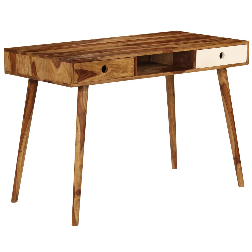Schreibtisch 110 x 55 x 76 cm Massivholz