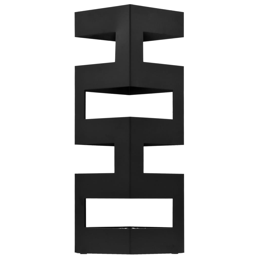 Regenschirmständer Tetris Stahl Schwarz