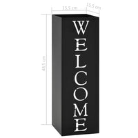 Thumbnail for Regenschirmständer Welcome Stahl Schwarz