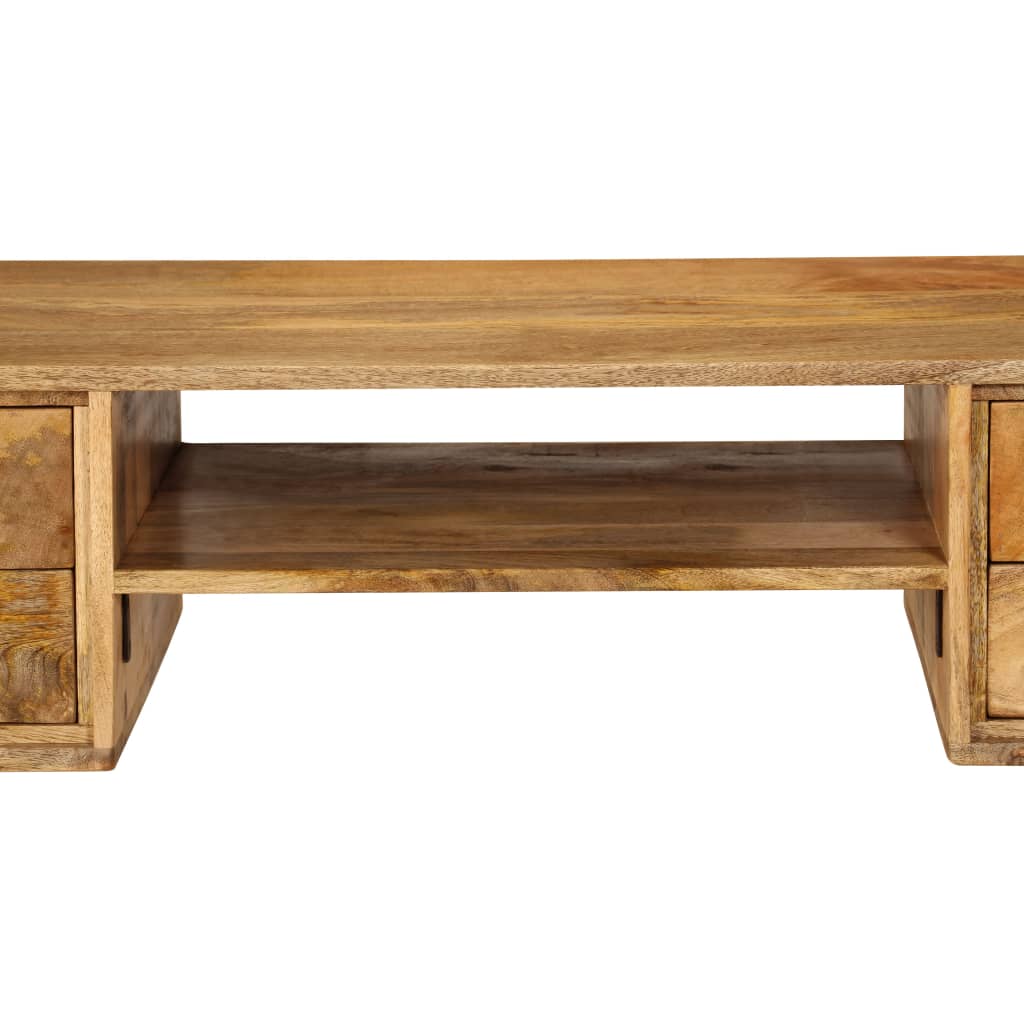 vidaXL Schreibtisch Massivholz Mango 115×47×76 cm