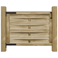 Thumbnail for Gartentor Imprägniertes Kiefernholz 100×75 cm Grün