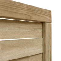 Thumbnail for Gartentor Imprägniertes Kiefernholz 100×75 cm Grün