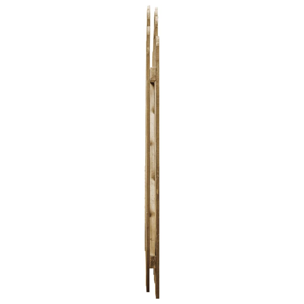 Gartentor Imprägniertes Kiefernholz 100x100 cm