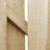 Thumbnail for Gartentor Imprägniertes Kiefernholz 100x100 cm