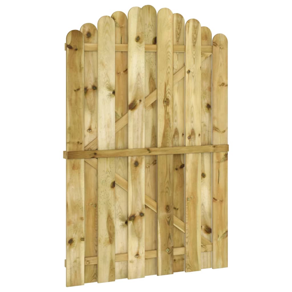 Gartentor Imprägniertes Kiefernholz 100x150 cm
