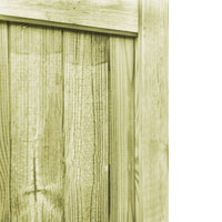 Thumbnail for Gartentore 2 Stk. 300 x 100 cm Imprägniertes Kiefernholz