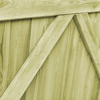 Thumbnail for Gartentore 2 Stk. 300 x 100 cm Imprägniertes Kiefernholz