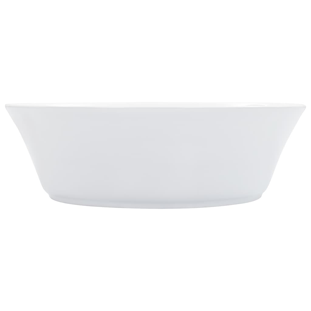 Waschbecken 41 x 12,5 cm Keramik Weiß