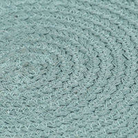 Thumbnail for Tischsets 4 Stk. Uni Grün 38 cm Rund Baumwolle