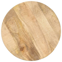 Thumbnail for Beistelltisch 45 x (45-62) cm Massivholz Mango und Gusseisen