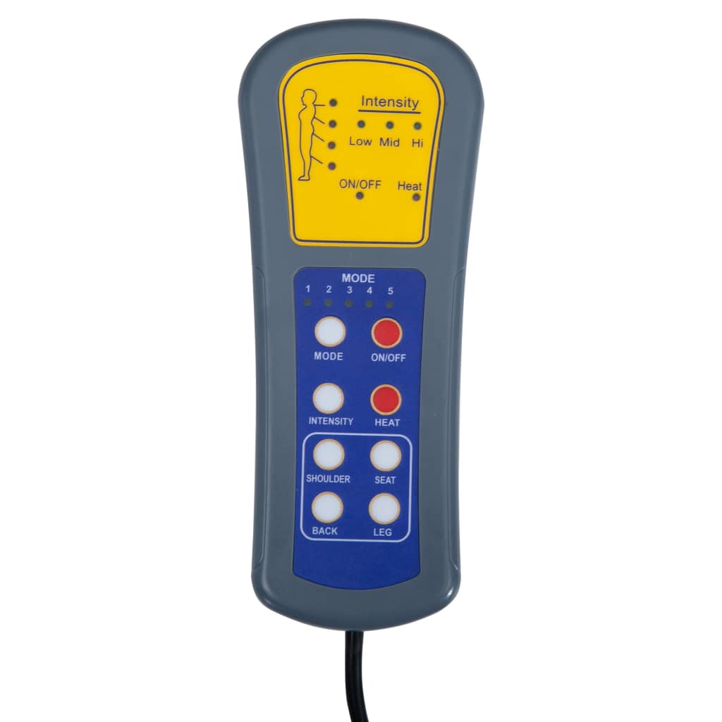 Massagesessel Schwarz Kunstleder