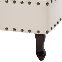 Thumbnail for Chaiselongue Creme Kunstleder