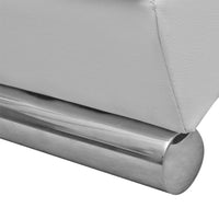 Thumbnail for Chaiselongue Weiß Kunstleder