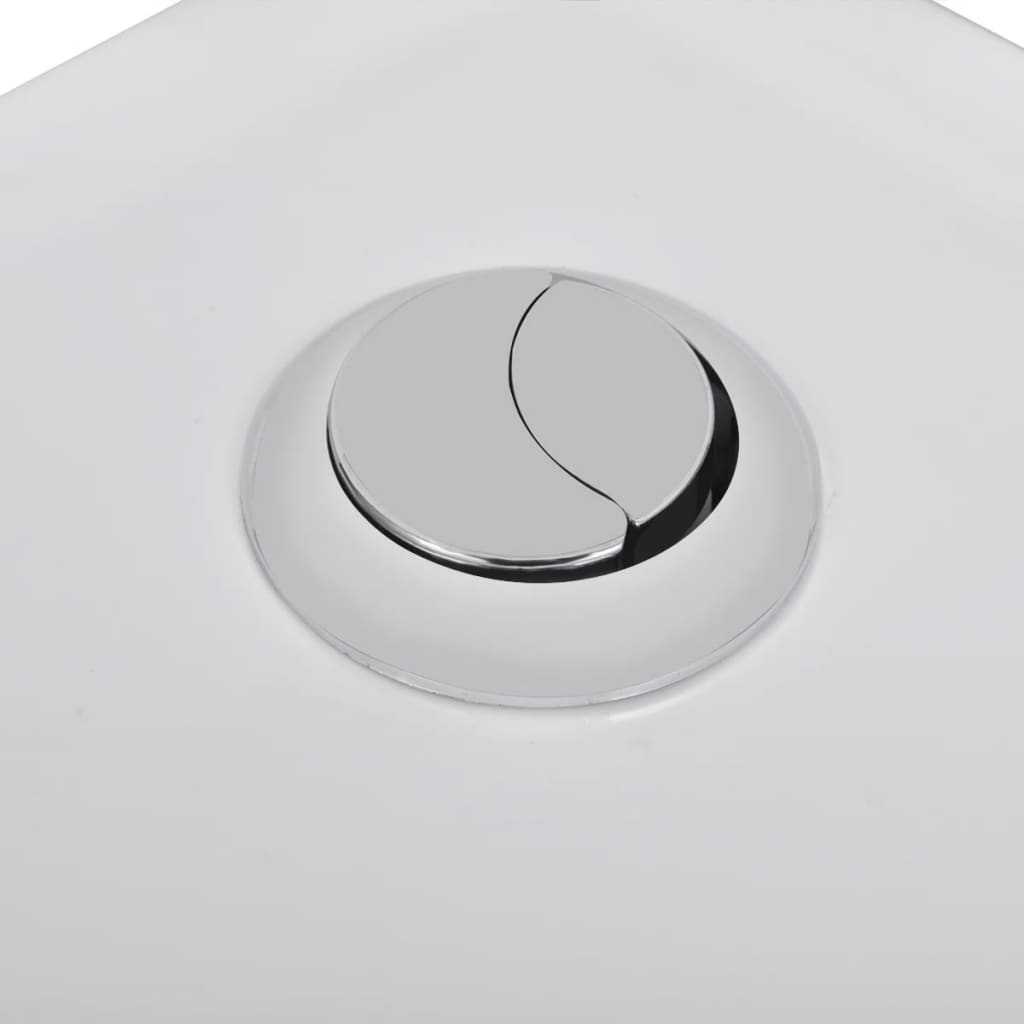 Keramik WC Toilette Ecke Weiß