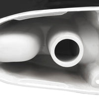 Thumbnail for WC Keramik-Toilette Badezimmer Rund Senkrechter Abgang Schwarz