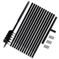 Thumbnail for Erdbohrer mit Griff 120 mm Verlängerungsrohr 13 m