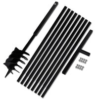Thumbnail for Erdbohrer mit Griff 180 mm Verlängerungsrohr 9 m