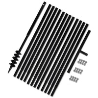 Thumbnail for Erdbohrer mit Griff 80 mm Verlängerungsrohr 13 m