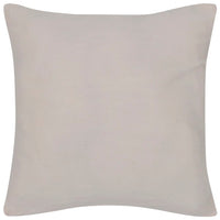 Thumbnail for 130911 4 Beige Cushion Covers Cotton 50 x 50 cm